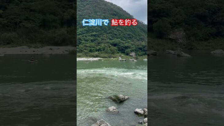 #️⃣仁淀川　#️⃣鮎釣り　#️⃣サップ