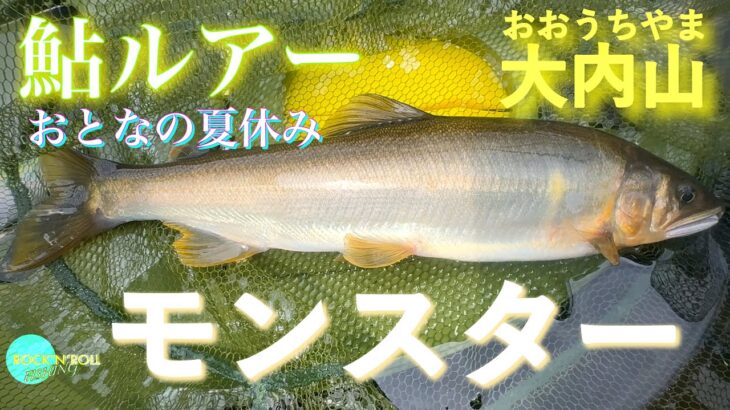 【アユイング】一つの影――ただ一匹の巨鮎と、どう渡り合うか 〜三重県 大内山川〜