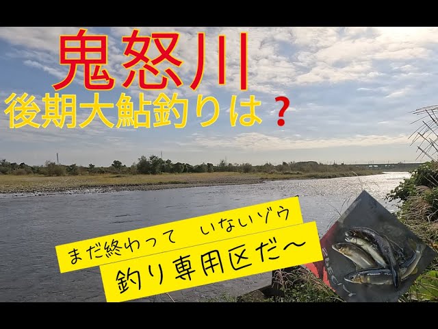 【２０２５年９月２４日　鬼怒川　大鮎釣りは、まだまだ出来る釣行】