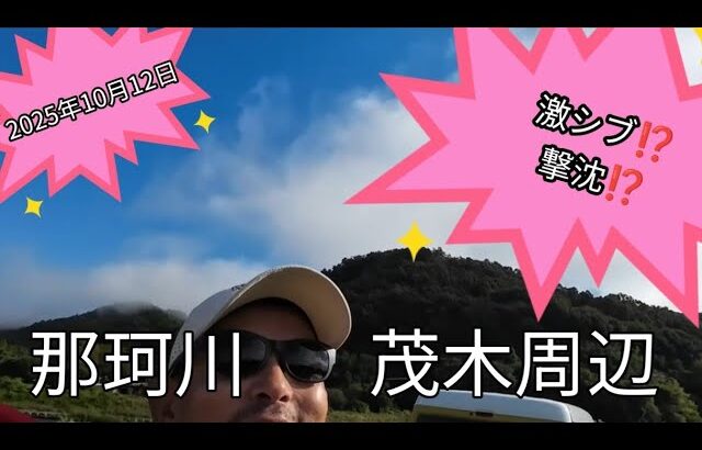 2025年10月12日那珂川鮎釣りポイント