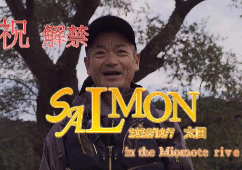２０２５　SALMON　三面川