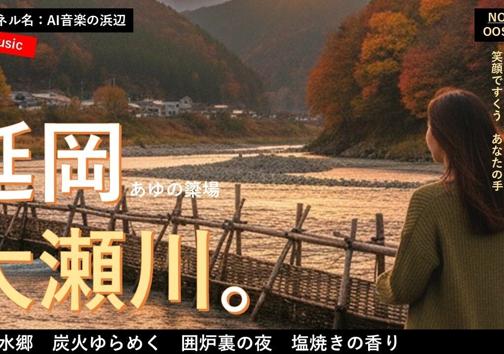秋は鮎の塩焼き「延岡大瀬川改定版」