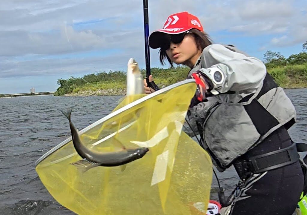 【小山田 実奈（中２女子） 九頭竜川】第二の舞ちゃん目指して「鮎釣り４年目」