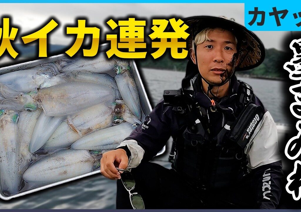 エギングをカヤックでしてみたらアオリイカ爆釣！おすすめロッドも紹介します