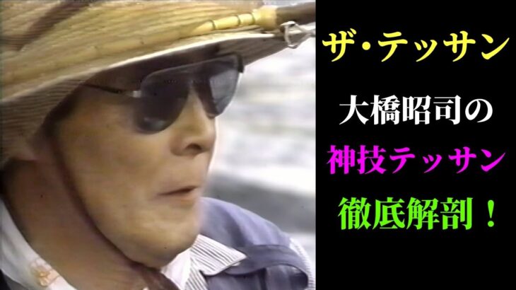 ザ・テッサン 大橋昭司の神技テッサン徹底解剖【鮎釣り　友釣り】