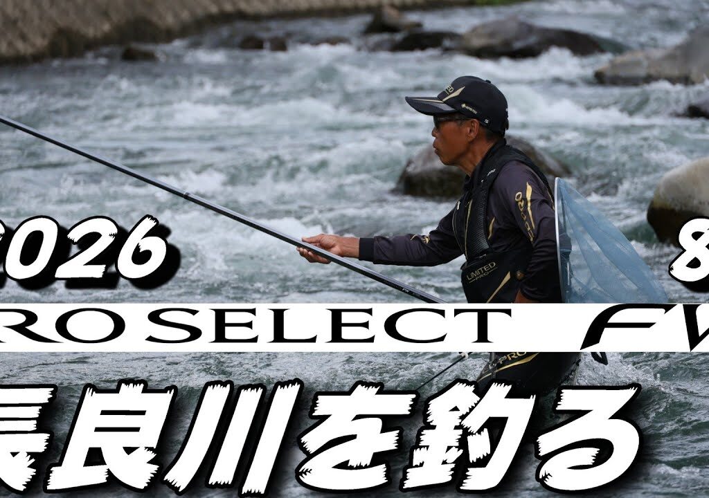 鮎釣り 2026シマノ新製品プロセレクトFW80 10月9日 平水 歩岐島橋上 鮎パーク 長良川 2025年