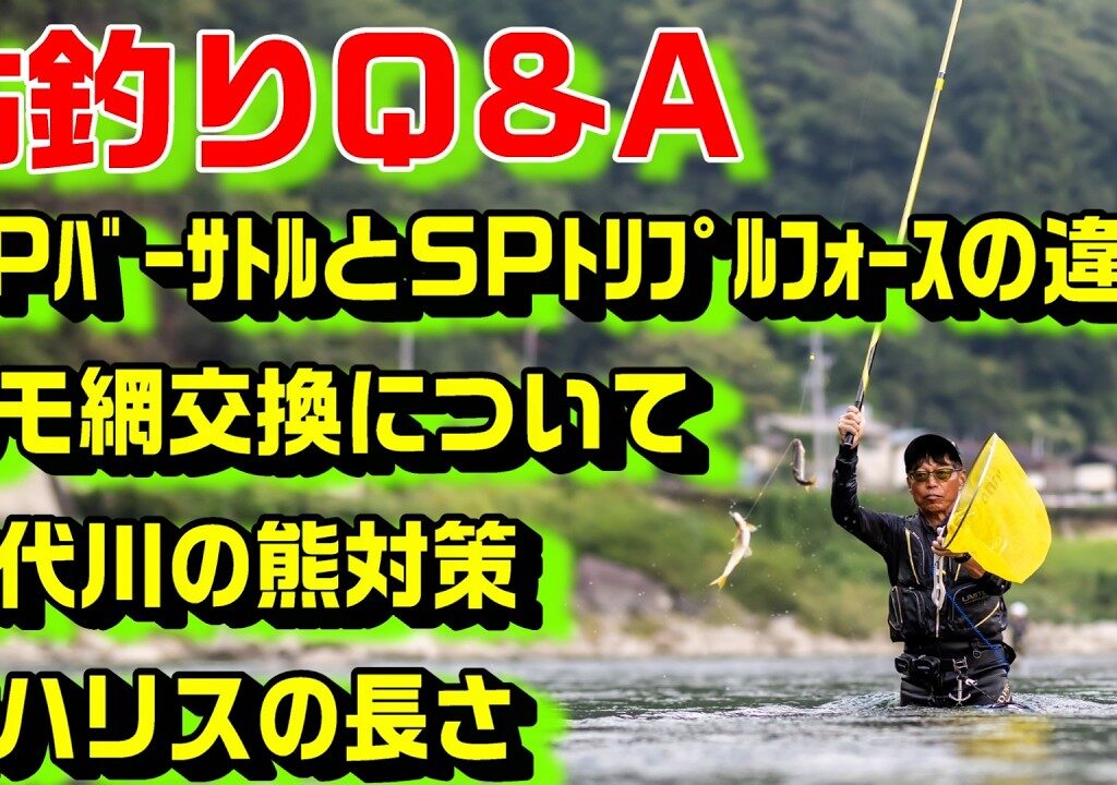 鮎釣り質問 A-29 2026年3月1日 鮎釣りに関する質問はこちらから  https://youtu.be/WaTUxhQ9Oxg