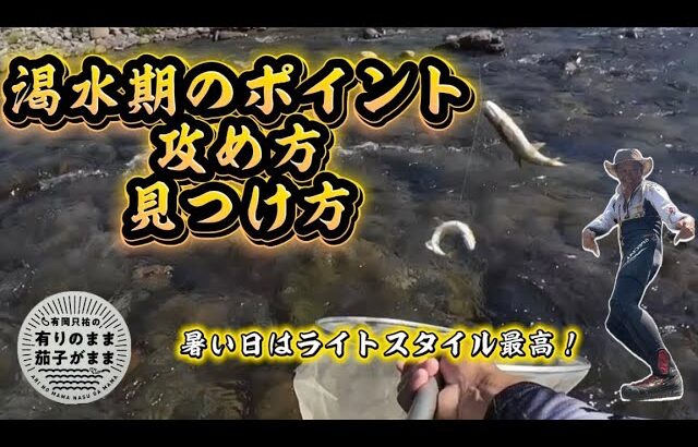 ポイントの見方で釣果がガラリと変わる【鮎釣り】
