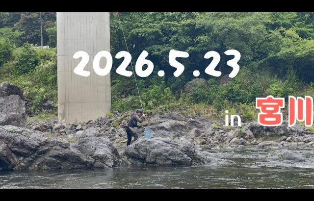 【鮎釣り開幕】まさかの一服さん不参加？大きいサイズは20㎝でテンションMAX！！