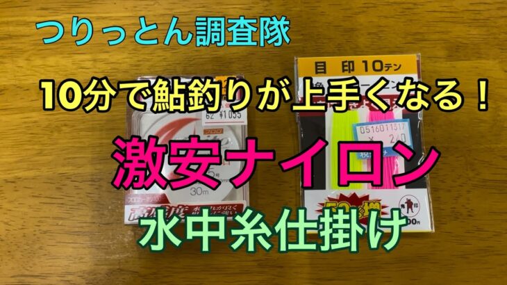 実は、こんなに簡単鮎釣り仕掛け❤️
