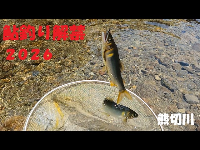 【アユ釣り】天竜川水系気田川2026解禁日後半