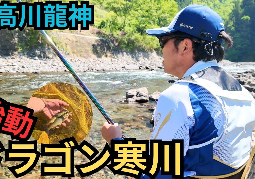【鮎2026】龍神の【愛され】ドラゴン寒川と2人で鮎釣り。日高川の釣果はいかに？