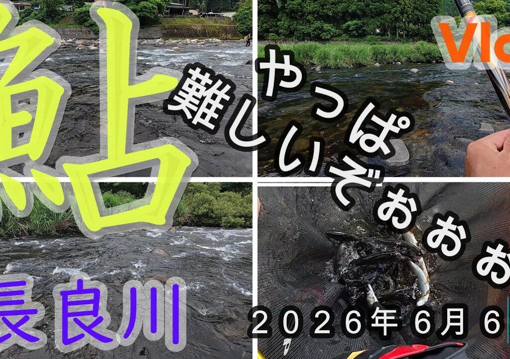 【長良川郡上】やっぱ難しいぞぉぉぉぉ　２０２６．６．６