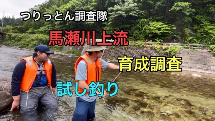 馬瀬川上流　初めての鮎釣り❤️